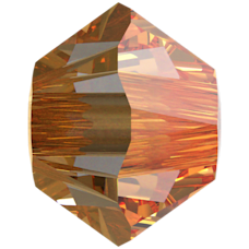 Primero Crystals 5328 Bicone - Crystal Metallic Sunshine, 3mm 25-pack