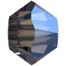 Primero Crystals 5328 Bicone - Black Diamond Shimmerx2, 3mm 25-pack Primero Crystals