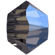 Primero Crystals 5328 Bicone - Black Diamond Shimmerx2, 3mm 25-pack Primero Crystals