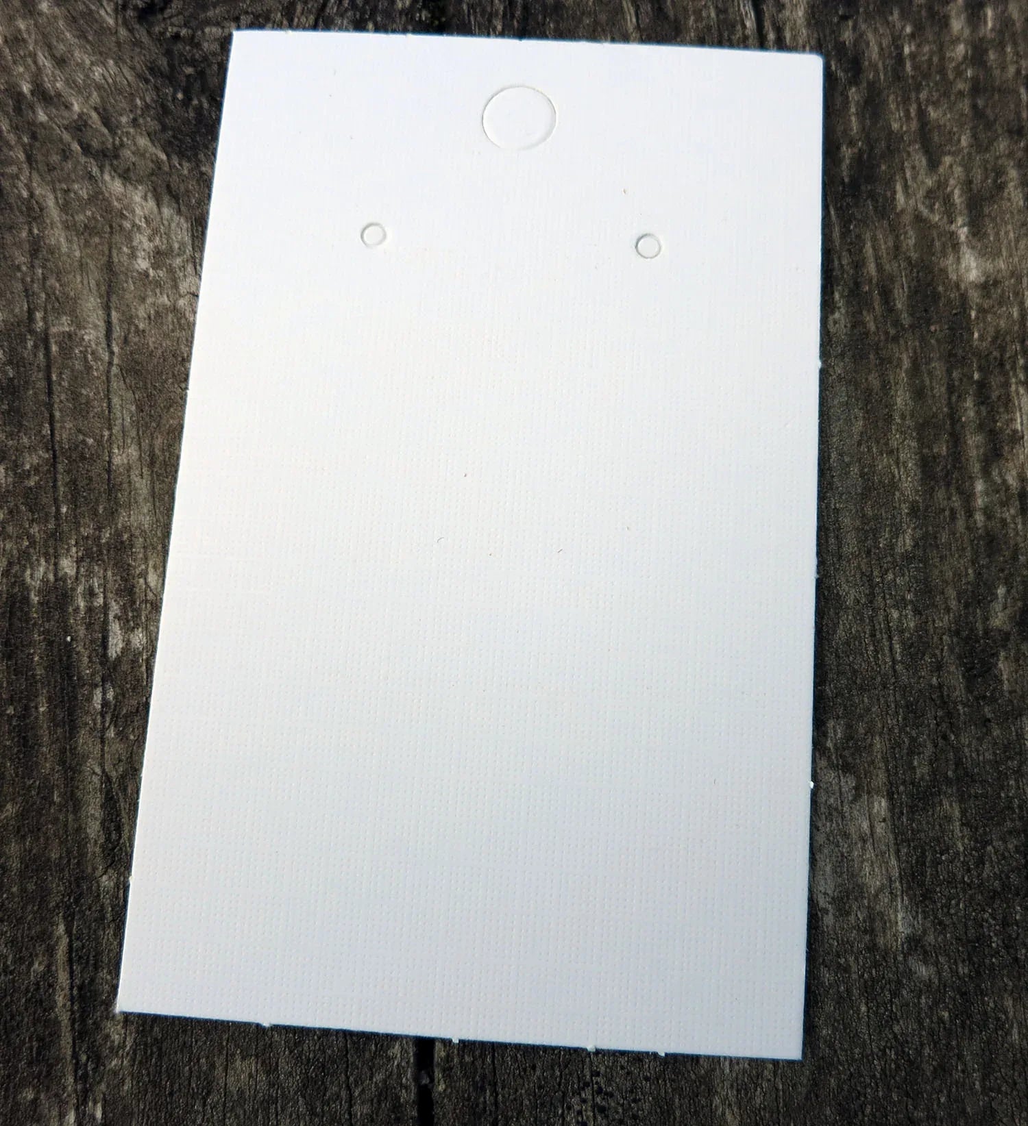 Örhängeskort - Vita 10-pack Hilmas Pyssel