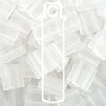 Miyuki Tila - Matte Transparent Crystal 5mm, 7,2 gram Miyuki
