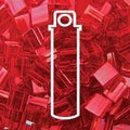 Miyuki Tila - Transparent Red 5mm, 7,2 gram Miyuki