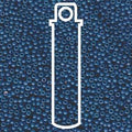 Miyuki Seed Beads - Special Dyed Dark Teal Blue 11/0, 24 gram Miyuki