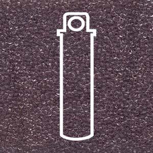Miyuki Seed Beads - Transparent Smokey Amy 15/0, 8,2 gram Miyuki