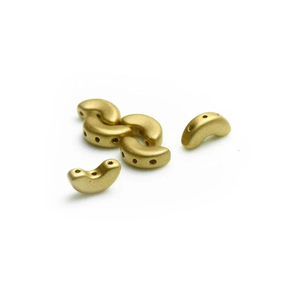 Arcos® par Puca® - Light Gold Matte, 10 gram Les perles par Puca® - Paris