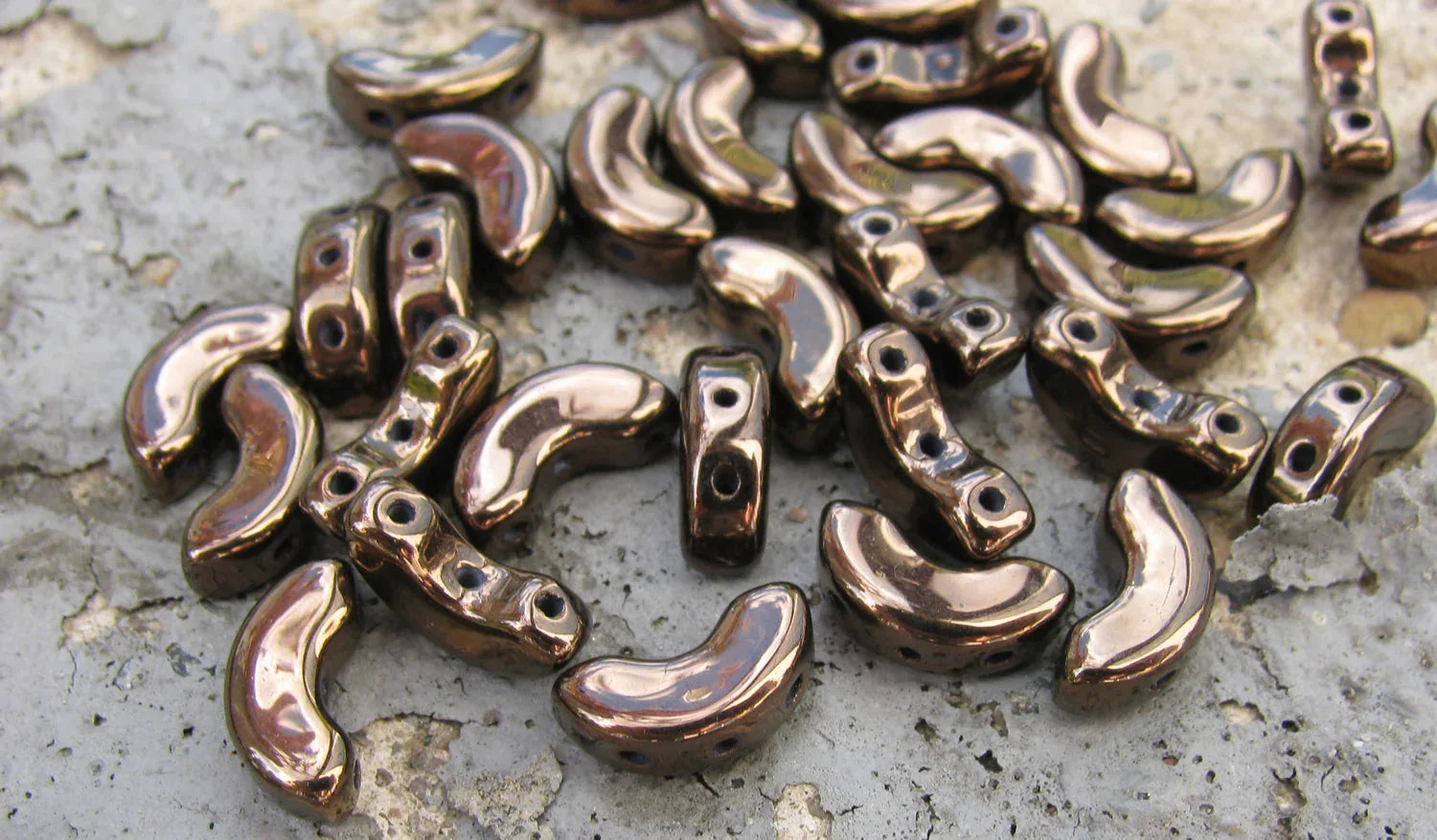 Arcos® par Puca® - Dark Bronze, 10 gram Les perles par Puca® - Paris