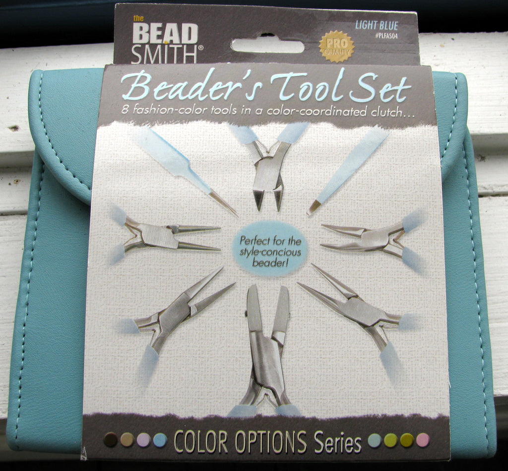 Beadsmith verktygsset - 8 verktyg Light blue 1 set Beadsmith