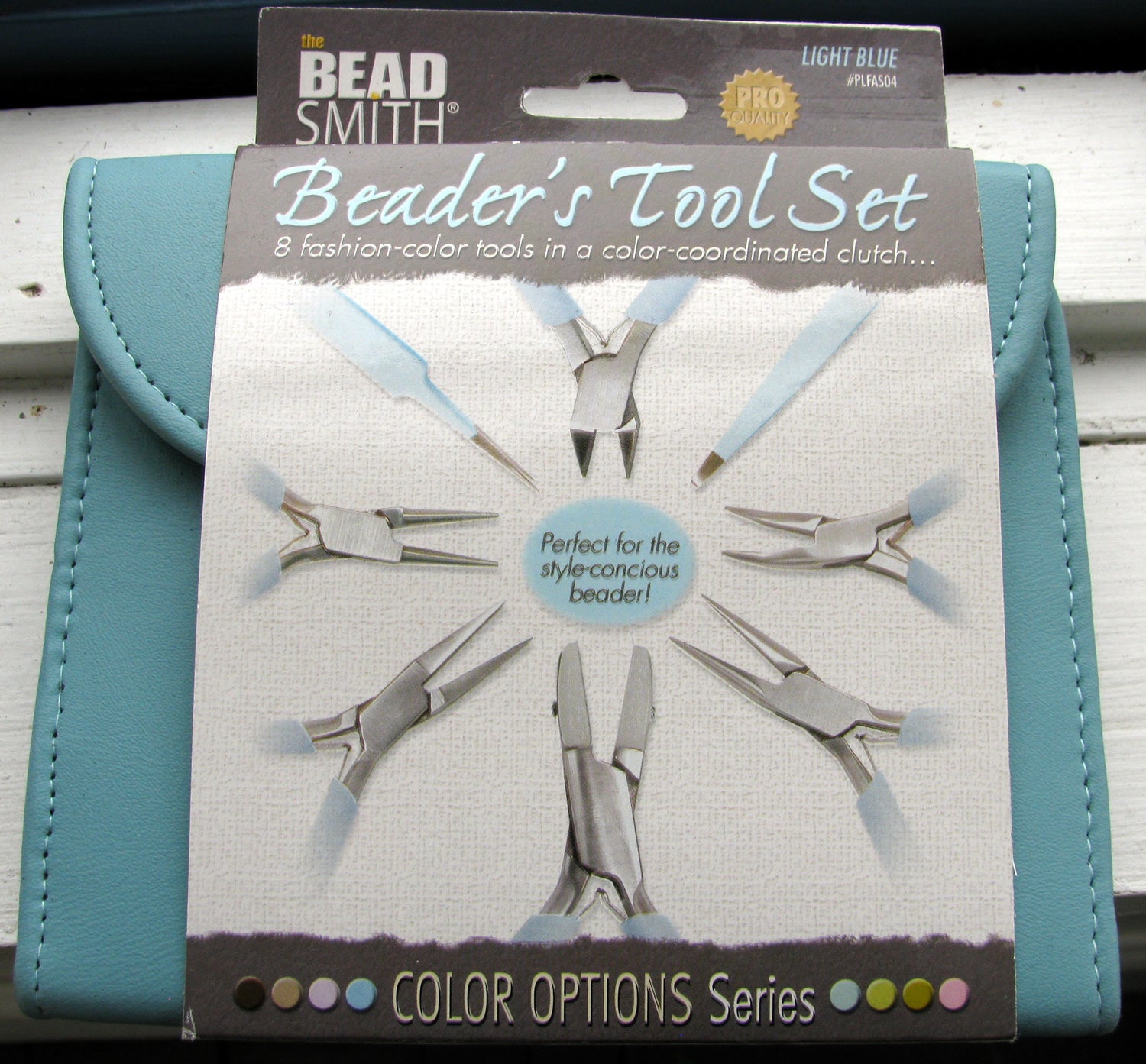 Beadsmith verktygsset - 8 verktyg Light blue 1 set Beadsmith