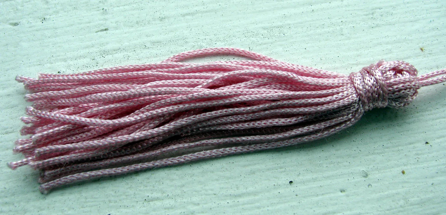 Nylonstofs - Ljusrosa 7,5 cm 1 styck Hilmas Pyssel