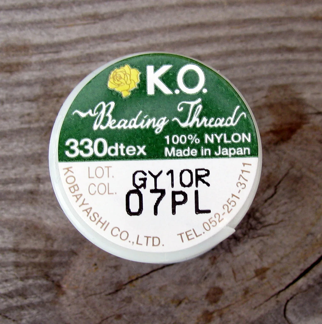 K.O pärltråd - Purple, 1 rulle K.O Beading Thread