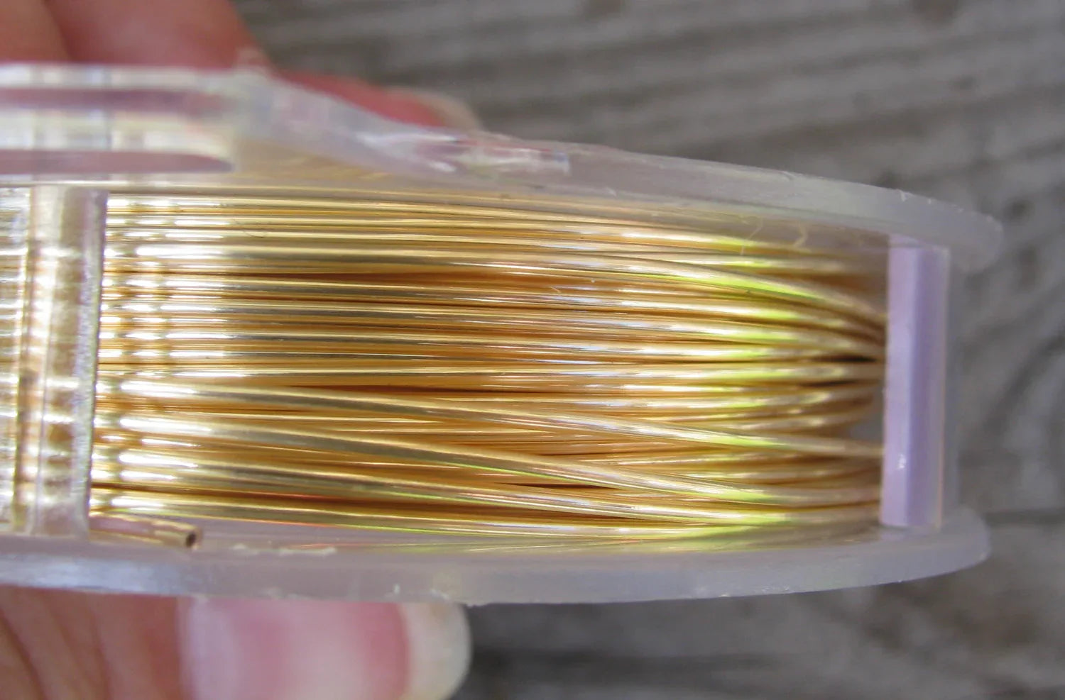 Artistic Wire 20 Ga - Silverpläterad Guldfärgad 1 Rulle Artistic wire
