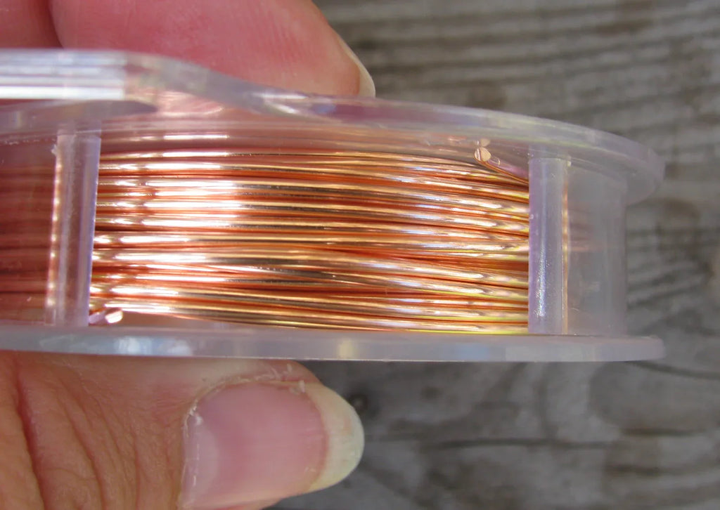 Artistic Wire 18 Ga - Bare Copper 1 rulle Artistic wire