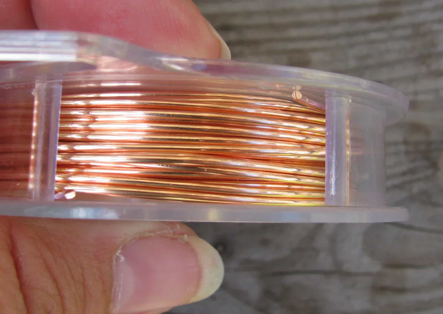 Artistic Wire 18 Ga - Bare Copper 1 rulle Artistic wire