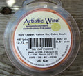 Artistic Wire 20 Ga - Bare Copper 1 Rulle Artistic wire