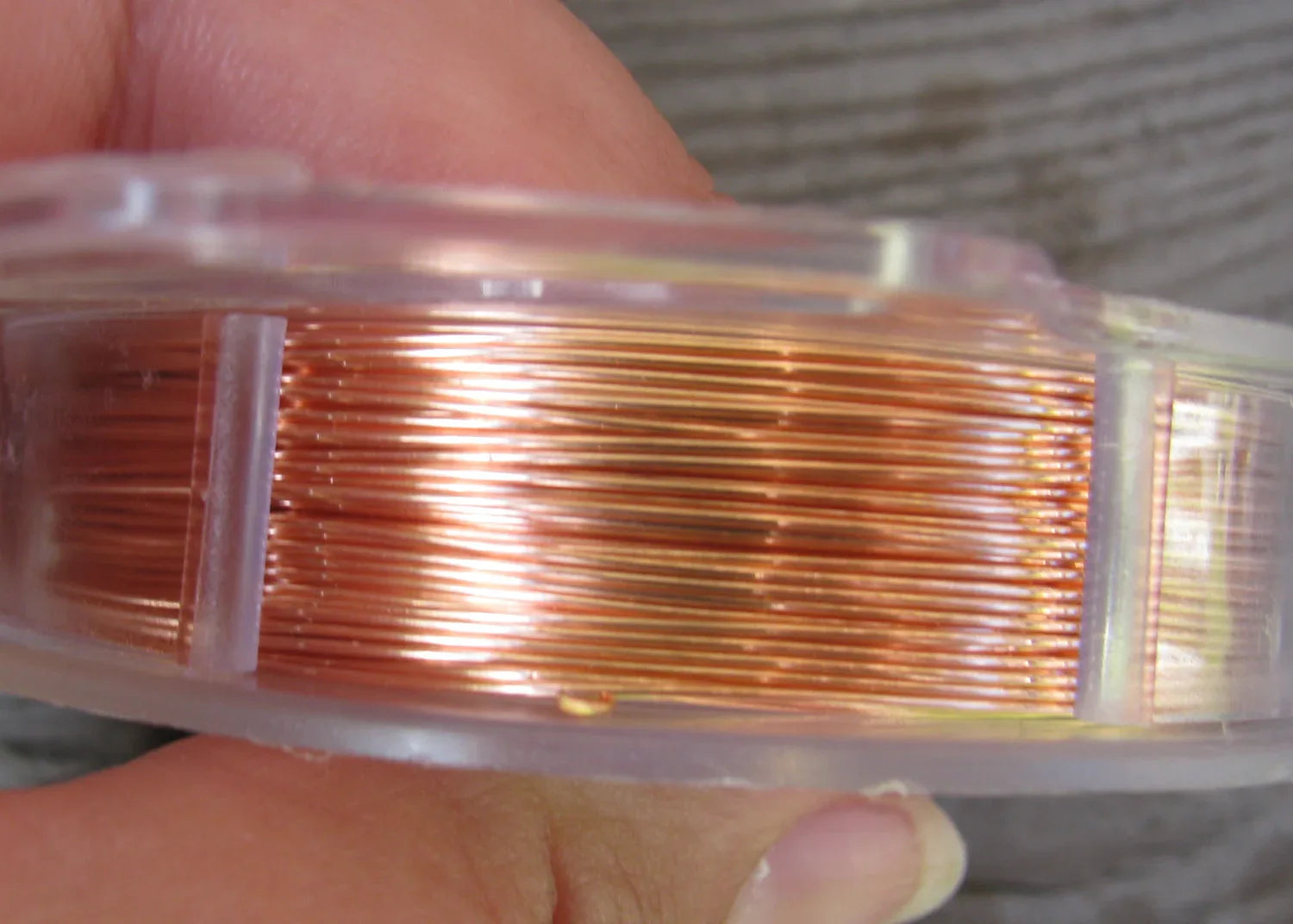 Artistic Wire 24 Ga - Bare Copper 1 rulle Artistic wire