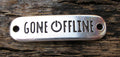 Connector Silverfärgad - Gone Offline 38x10mm 1 styck Grekisk Metall