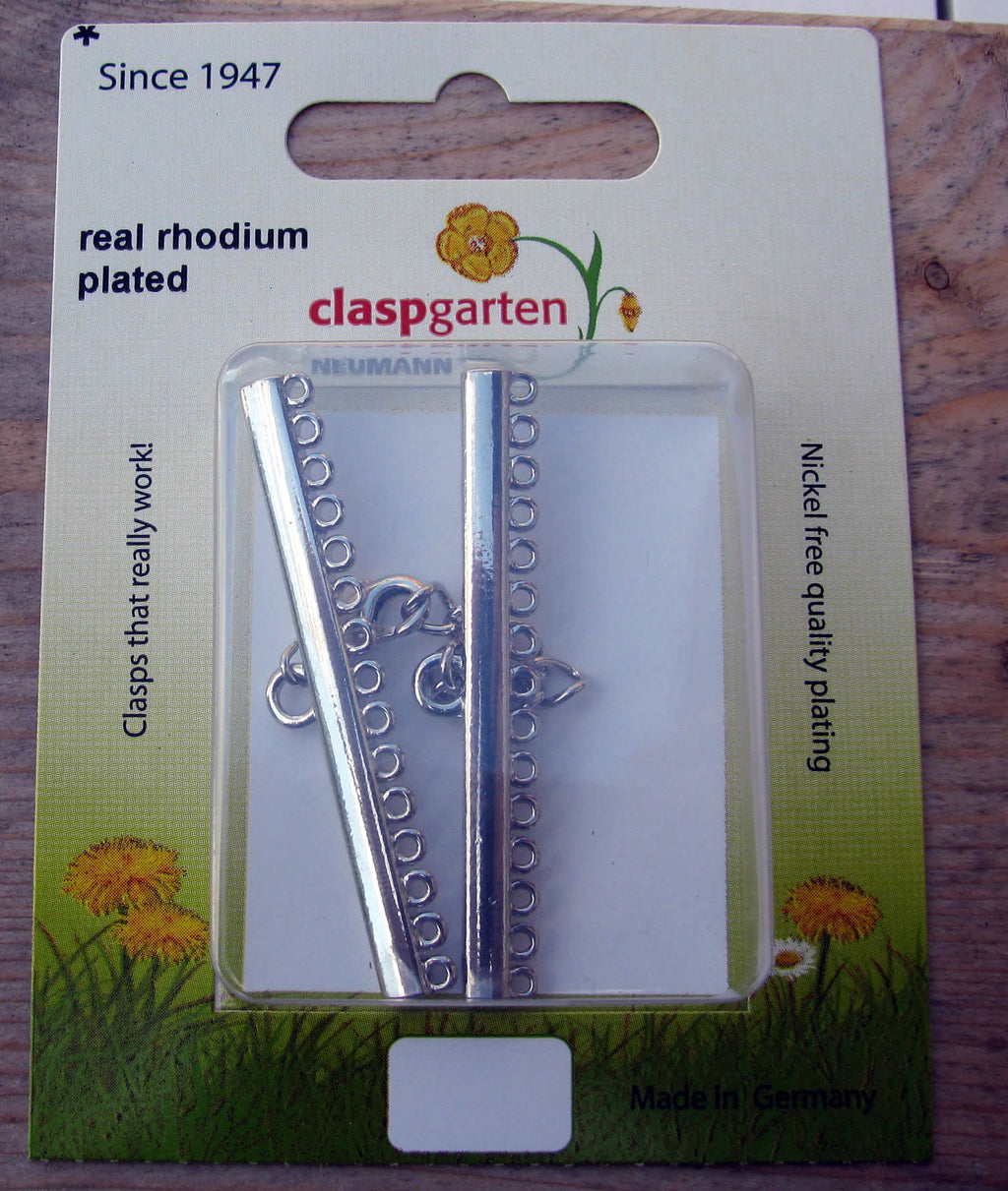 Claspgarten Brett Avslut - Klolås med Avslut 55mm, 1 Styck Claspgarten