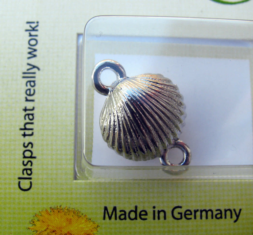 Claspgarten magnetlås - Snäcka 13mm,silverfärgad, 1 styck Claspgarten