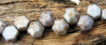 Honeycomb Jewel - Chalk Lazure Blue 6mm, 1 sträng Hilmas Pyssel