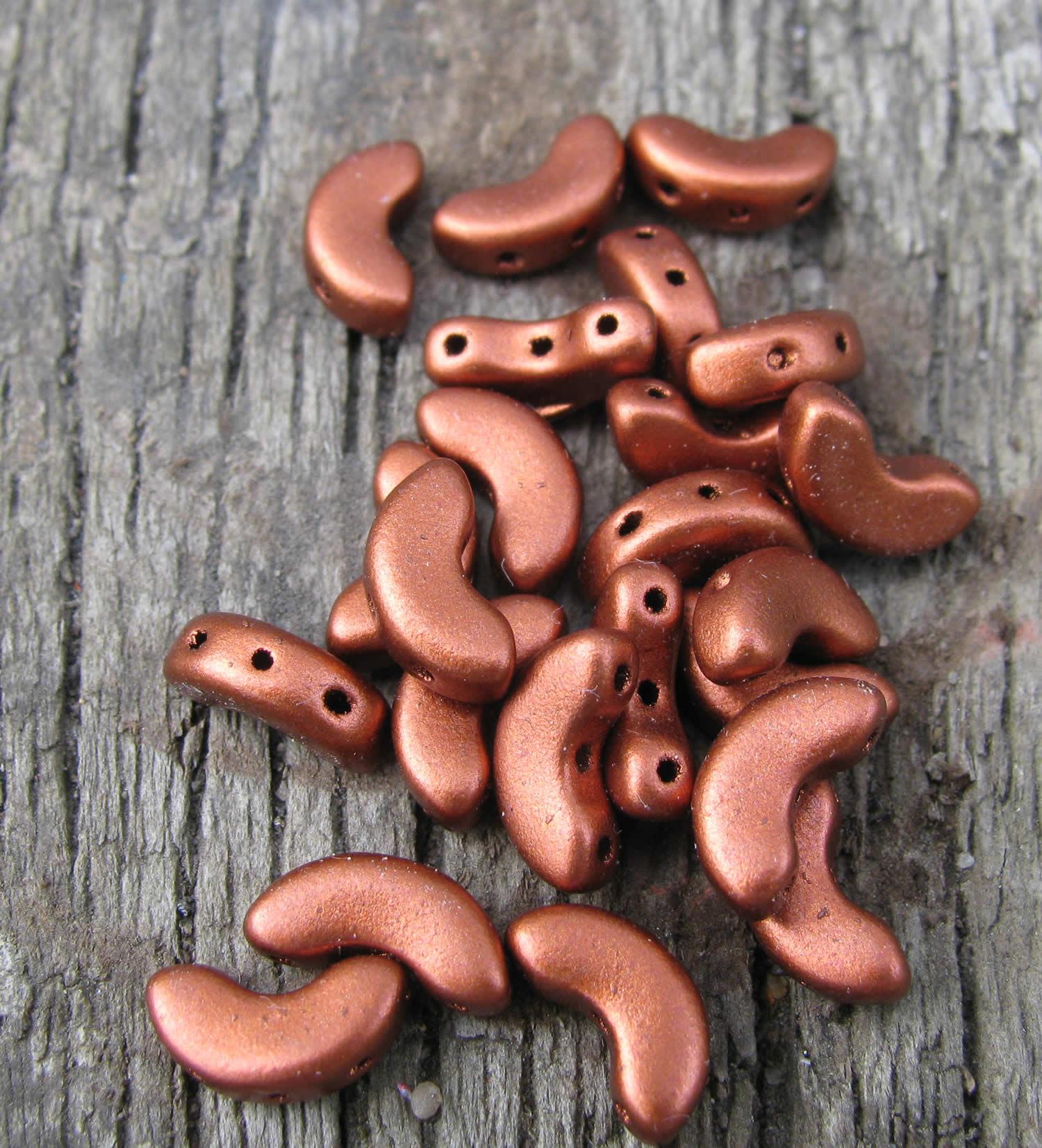 Arcos® par Puca® - Bronze Red Matte, 10 gram Les perles par Puca® - Paris