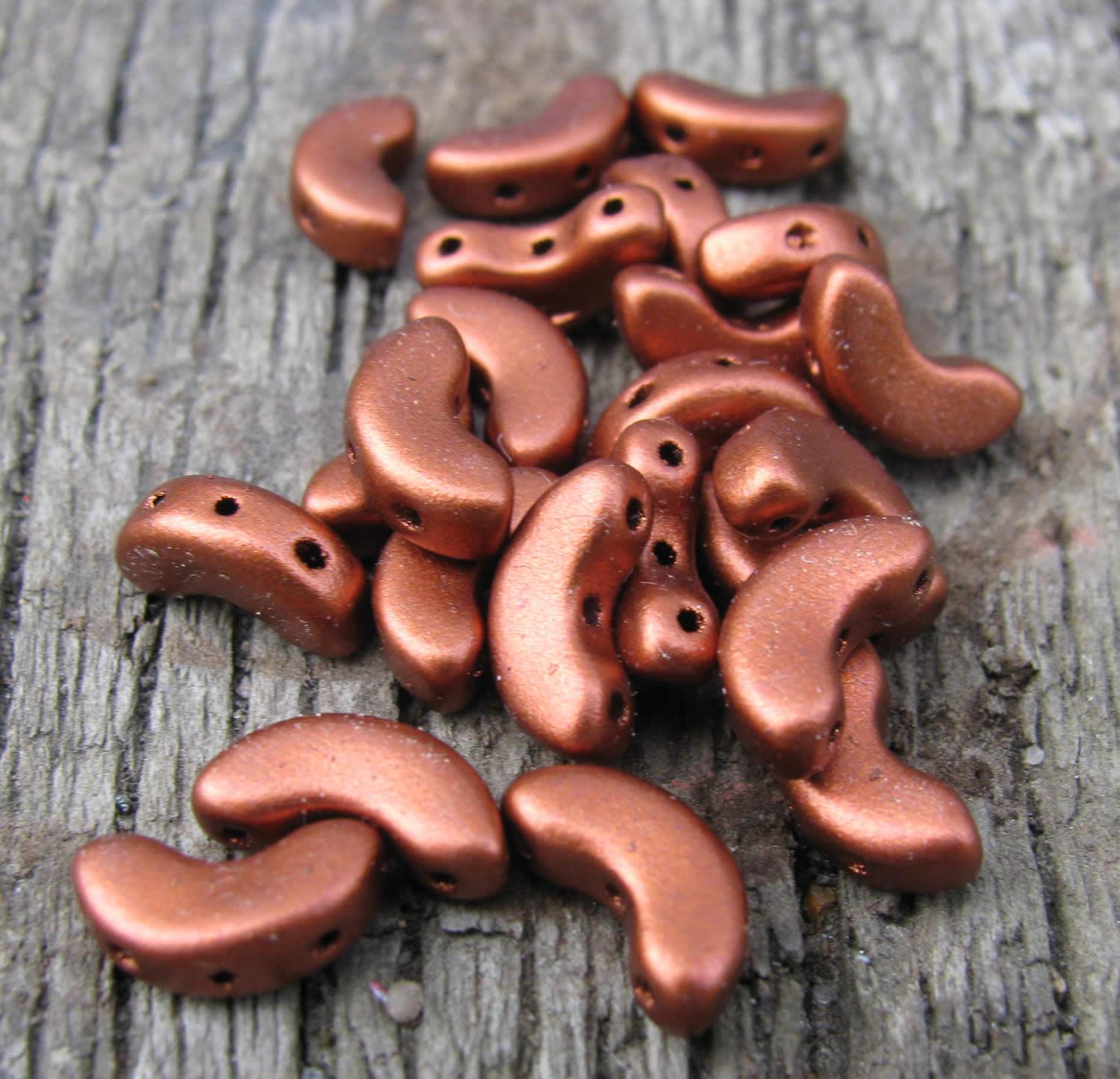Arcos® par Puca® - Bronze Red Matte, 10 gram Les perles par Puca® - Paris