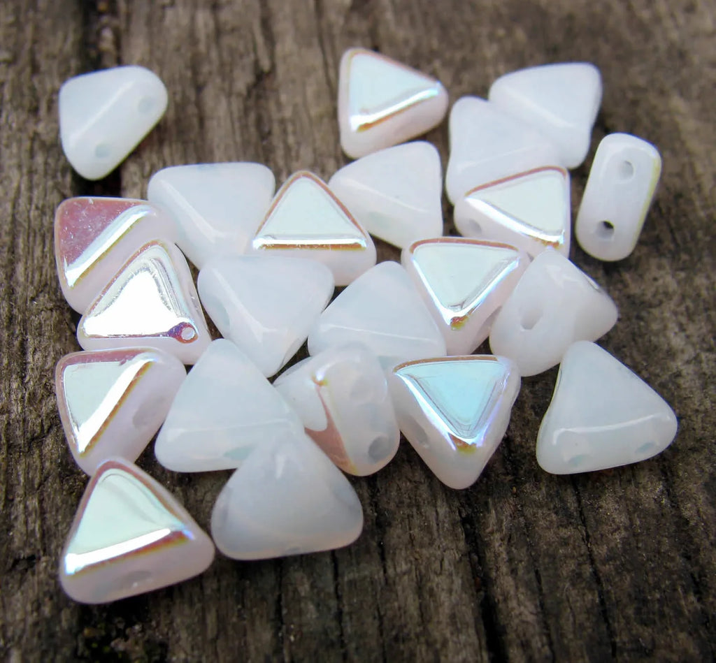 Kheops® Par Puca® - Opaque White AB, 10 gram Les perles par Puca® - Paris