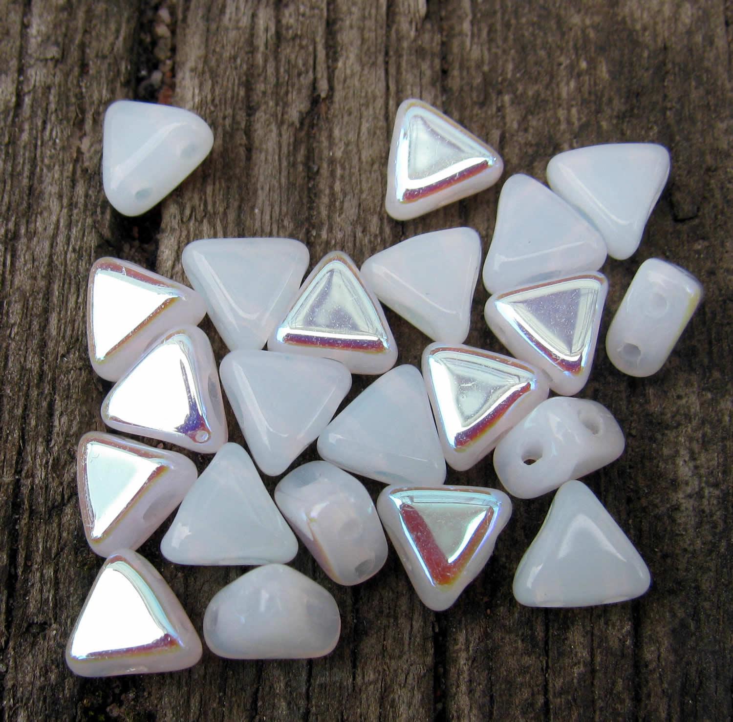 Kheops® Par Puca® - Opaque White AB, 10 gram Les perles par Puca® - Paris