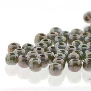 Tjeckiska Druk (Runda) - Lazure Blue True 2mm, 50-pack Hilmas Pyssel