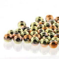 Tjeckiska Druk (Runda) - Jet California Gold True 2mm, 50-pack Hilmas Pyssel