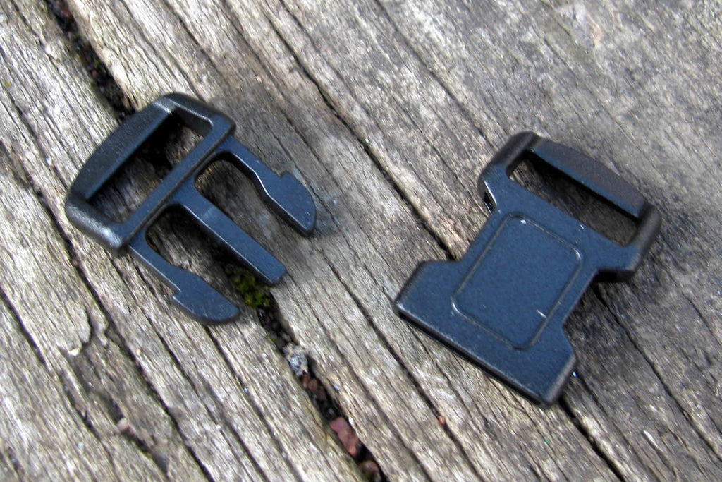 Lås paracord - Svart 12mm, 6-pack Hilmas Pyssel