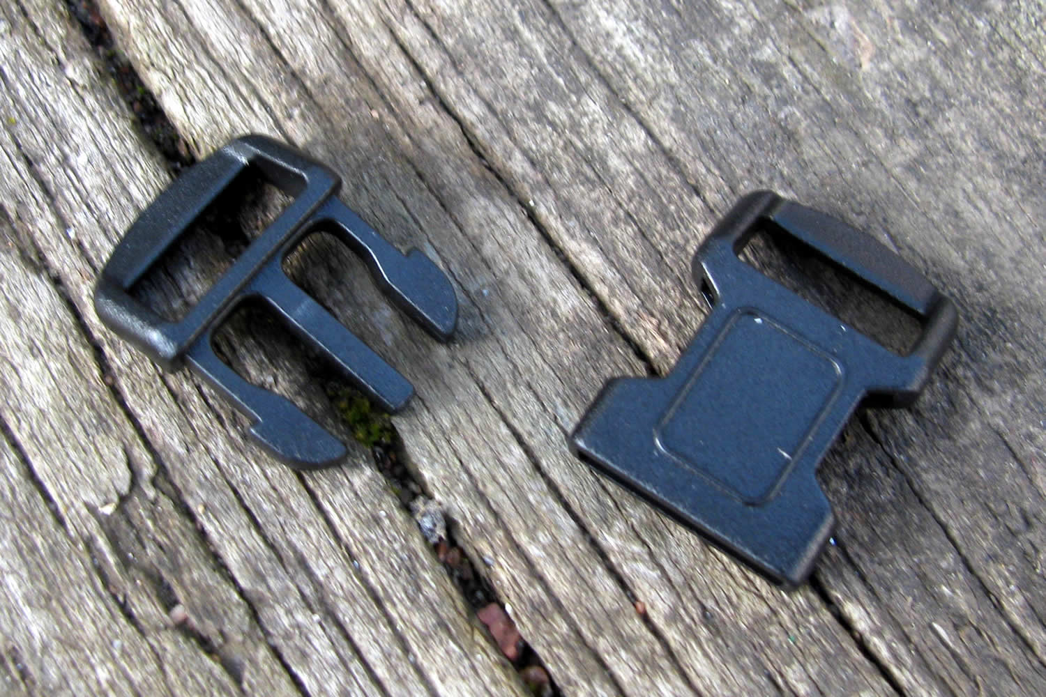 Lås paracord - Svart 12mm, 6-pack Hilmas Pyssel