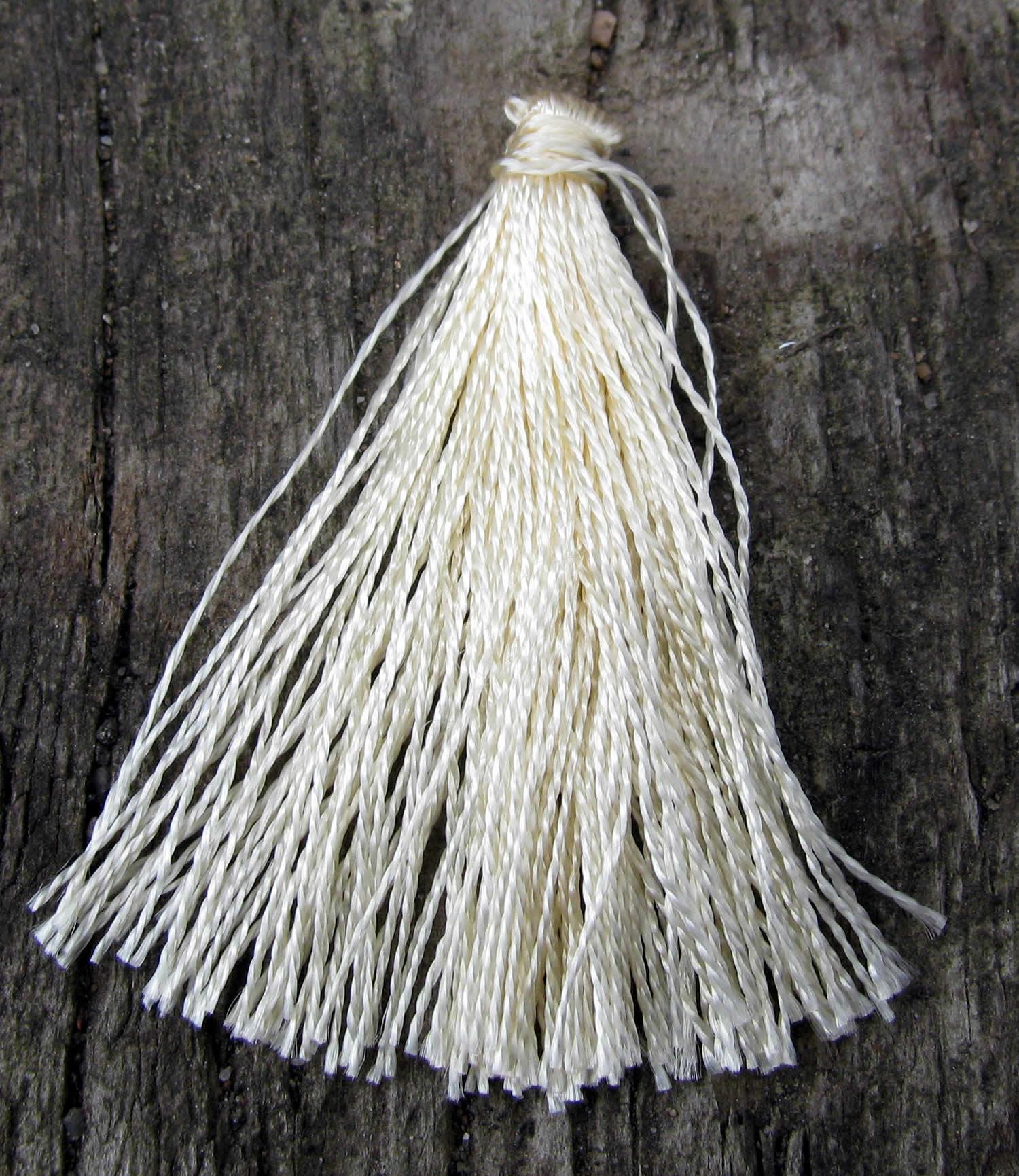 Nylonstofs - Beige 35mm, 1 styck Hilmas Pyssel