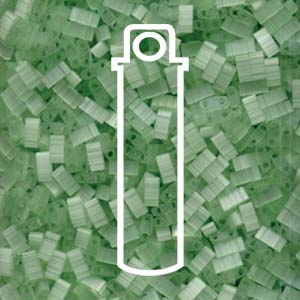 Miyuki Half Tila - Silk Pale Green 5x2,5mm, 7,8 gram Miyuki