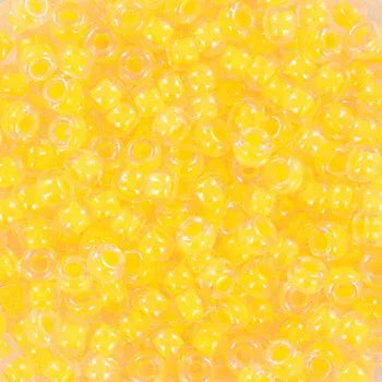 Miyuki Seed Beads - Luminous Sun Glow 8/0, 10 Gram Miyuki