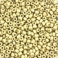 Miyuki seed beads - Duracoat Matte Silver 11/0, 10 gram Miyuki