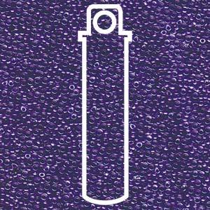 Miyuki Seed Beads - Sparkling Violet Lined Crystal 15/0, 8,2 gram Miyuki
