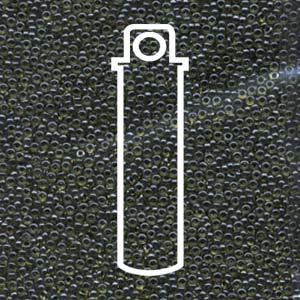 Miyuki Seed Beads - Black Lined Chartreuse 15/0, 8,2 gram Miyuki