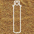 Miyuki Seed Beads - Galvanized Yellow Gold 15/0, 10 gram Miyuki