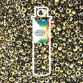 Miyuki Seed Beads - Unions Black Amber 15/0, 8,2 gram Miyuki