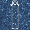 Miyuki Delica Hexcut - Sparkling Crln Blue Crystal 11/0, 7,2 gram Miyuki