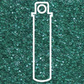 Miyuki Delica Hexcut - Sparkling Teal Lined Crystal 11/0 Miyuki