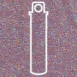Miyuki Seed Beads - Matte LT Amethyst AB 15/0, 8,2 gram Miyuki