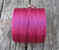 S-Lon Bead Cord - Wineberry, 1 Rulle Hilmas Pyssel