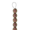 Tjeckiska Firepolish - Polychrome Copper Ombre 3 mm, 1 sträng Hilmas Pyssel