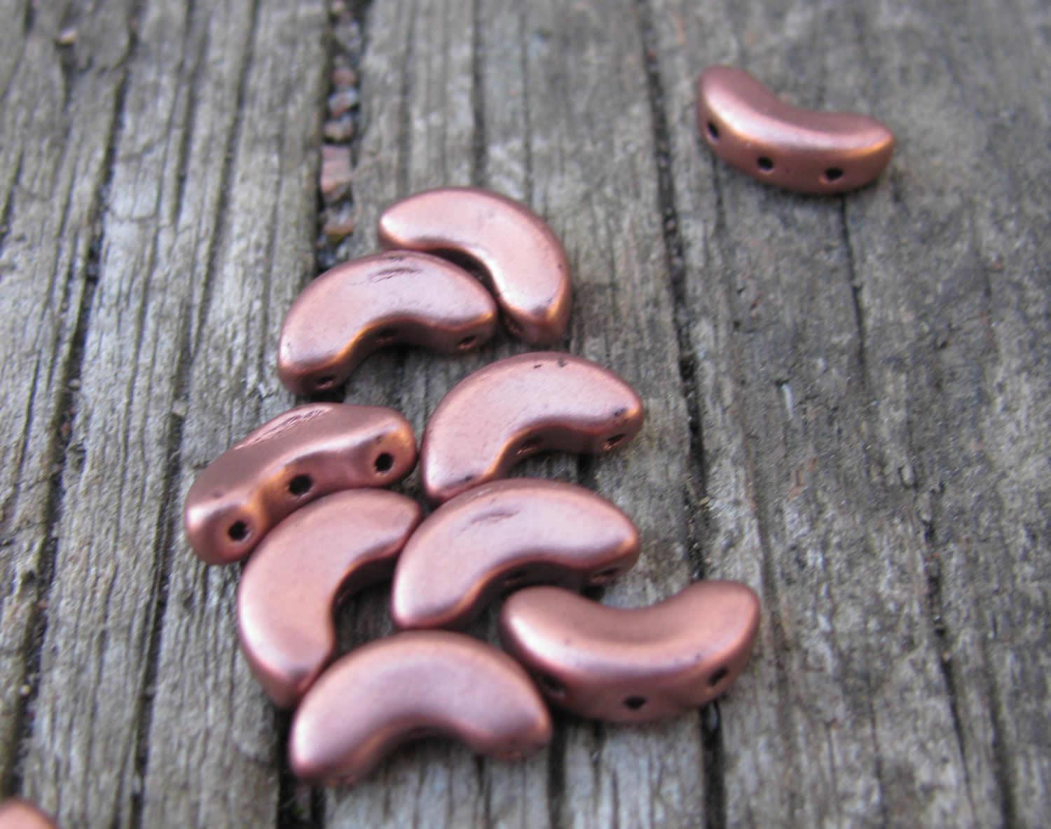 Arcos® par Puca® - Copper Gold Mat, 10 gram Les perles par Puca® - Paris