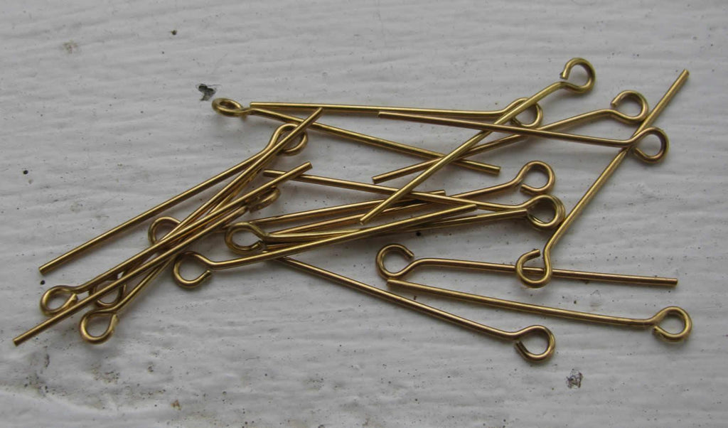 Ögelpinnar bronsfärgade - 25 mm, 125-pack Grekisk Metall