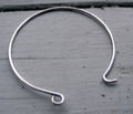 Armbandsstomme Silverfärgad - Med ögla 1 styck Grekisk Metall