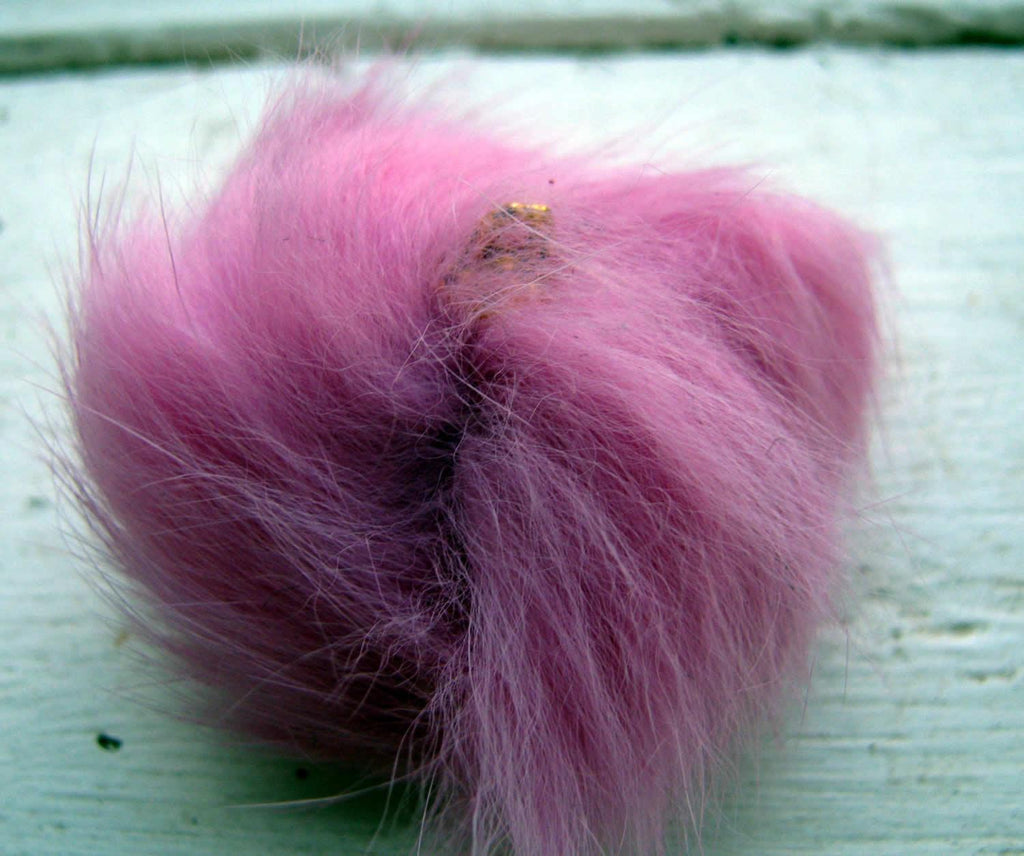 Pälstofs - Rosa 6 cm, 1 styck Hilmas Pyssel
