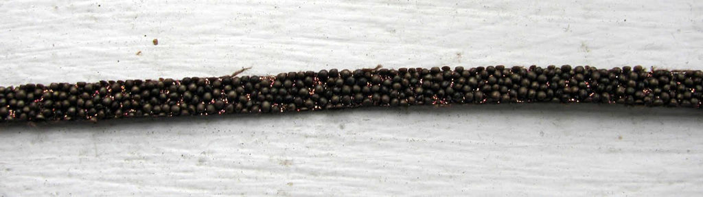 Platt band Caviar - Brun 5 mm, 20 cm Hilmas Pyssel