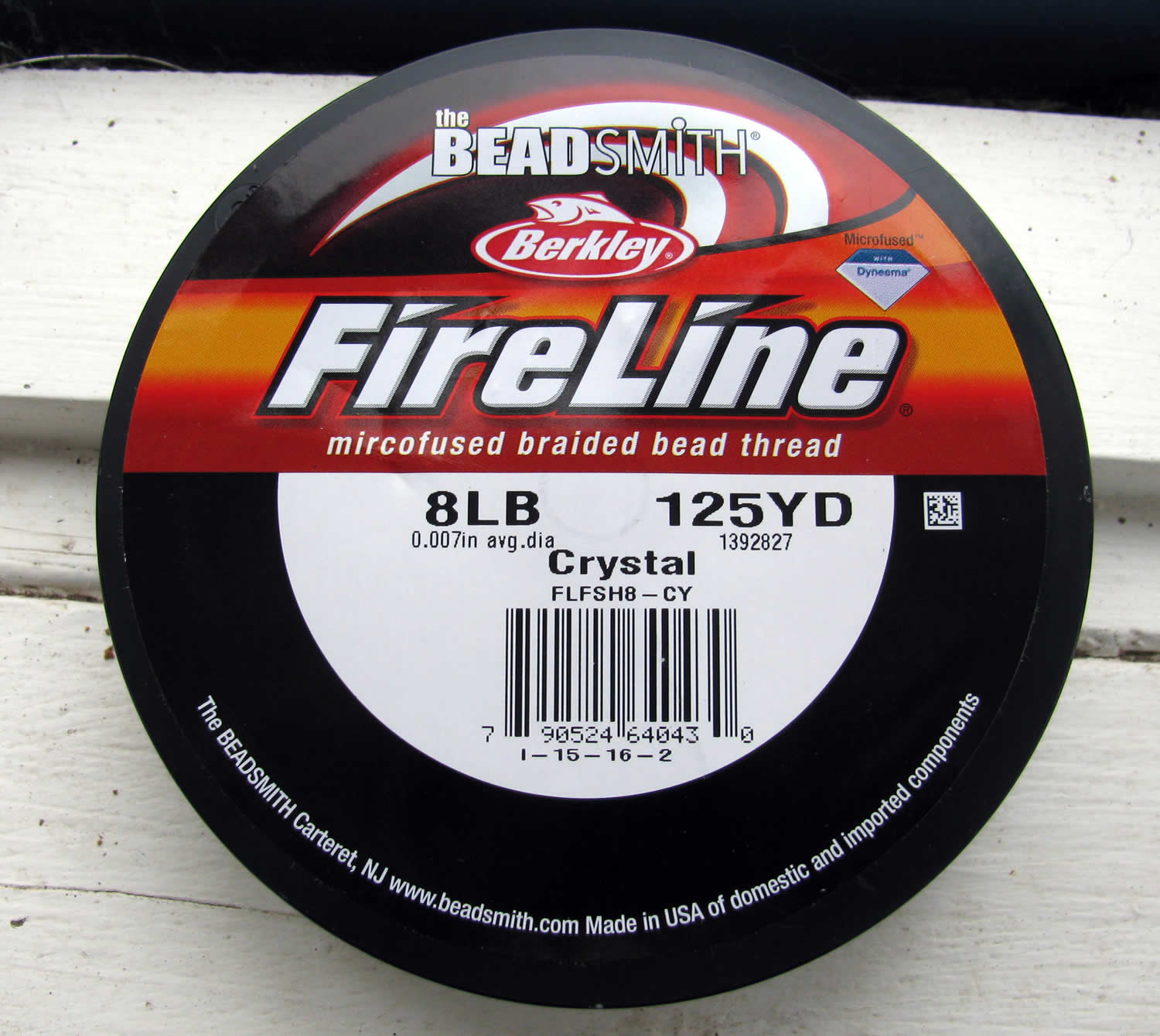 FireLine 8LB - Crystal/Klar 125 YD Beadsmith